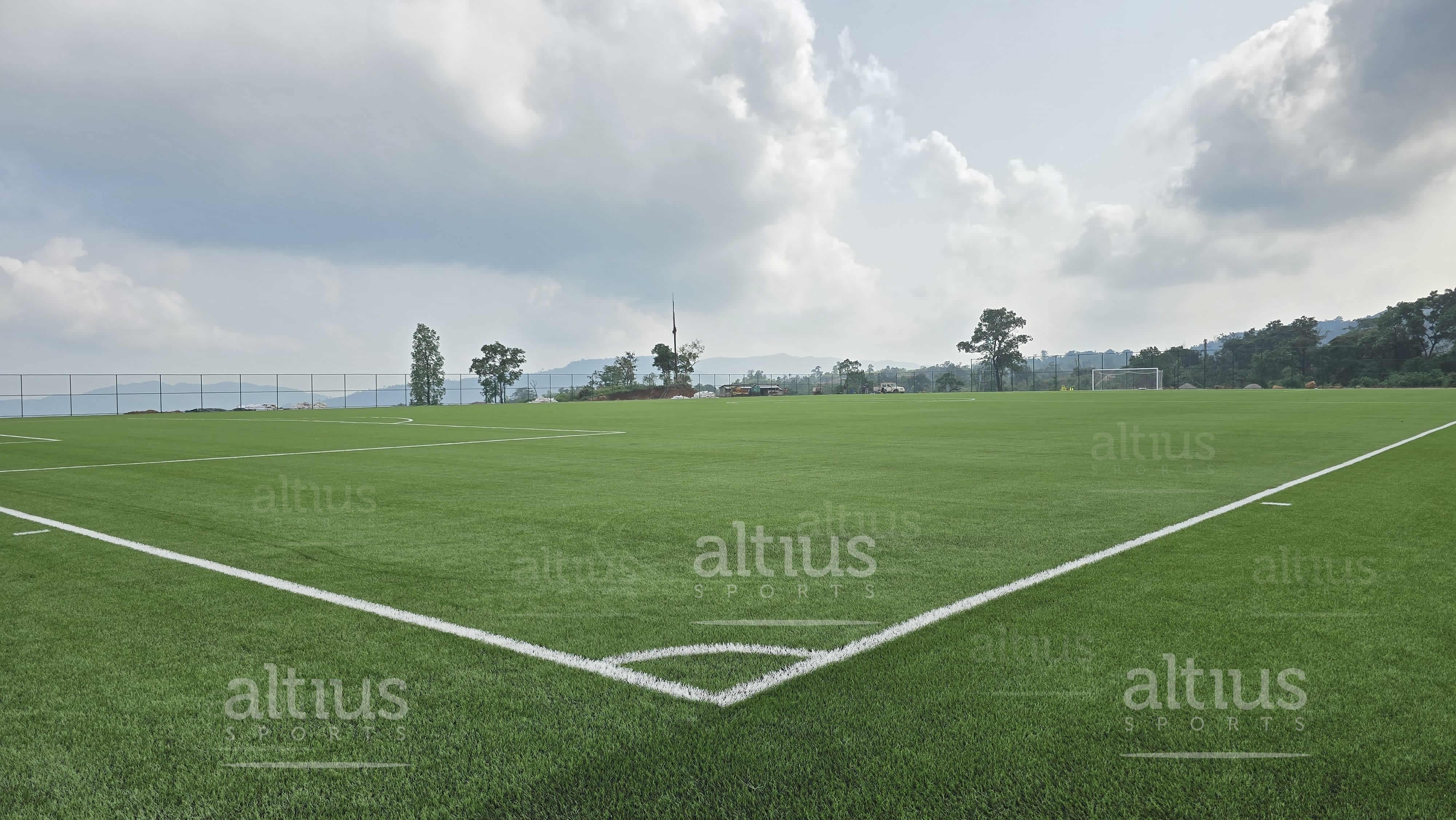 a football sports infrastructure